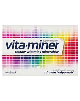 Acti Vita-Miner, Zestaw witamin i minerałów, Tabletki