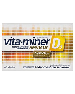 Acti Vita-Miner Senior D3, 60 Tabletek