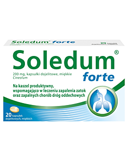 Soledum Forte 200mg, 20 Kapsułek