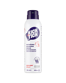 Kick the Tick Max Repelent Plus, Aerozol przeciw komarom i kleszczom