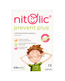 Pipi Nitolic Prevent Plus, Ochrona przed wszawicą, Spray