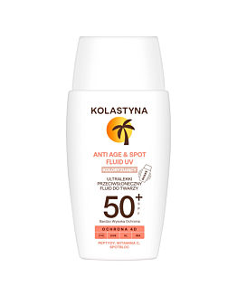 Kolastyna Sun Ultralekki Fluid koloryzujący do twarzy, SPF50+ 