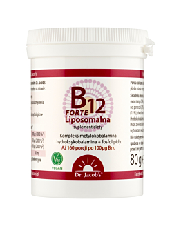 Dr. Jacobs B12 Liposomalna Forte Proszek, 80 g