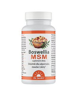 Dr. Jacobs Boswelia MSM Tabletki, 90 szt.