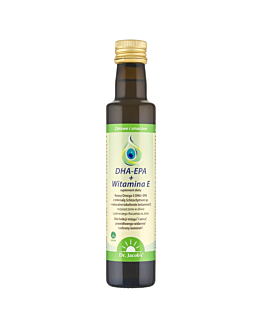 Dr. Jacobs DHA-EPA + Witamina E Olej, 250 ml