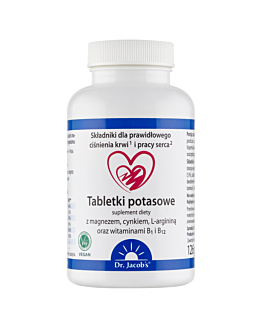 Dr. Jacobs Tabletki Potasowe, 126 szt.