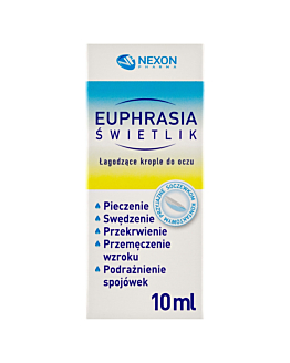 Euphrasia Świetlik Krople do oczu łagodzące 10 ml