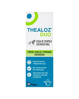 Thealoz Duo, Nawilżające krople do oczu, Ulga w zespole suchego oka