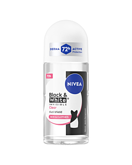 Nivea Deo Ap Roll-On Black&White Clear