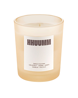HHUUMM Świeca sojowa Grejpfrut - Jaśmin - Amber - Wanilia - Paczula, 70 g