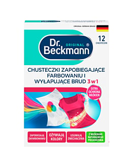 Dr. Beckmann Chusteczki Wyłapujące Kolor i Brud