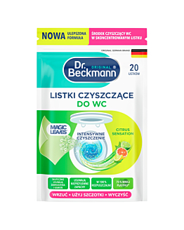 Dr. Beckmann Magic Leaves Citrus Sensation Listki czyszczące do WC