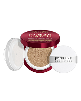 Eveline Wonder Match Cushion Podkład kryjący 02W Vanilla 