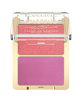 Eveline Celebrity Skin Cream To Powder Blush Duo Róż 02