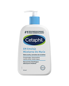 Cetaphil EM Emulsja micelarna do mycia, 473 ml