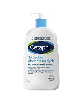 Cetaphil EM Emulsja Micelarna do mycia, 1000 ml