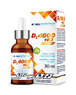 Allnutrition D3 4000 + K2, Krople