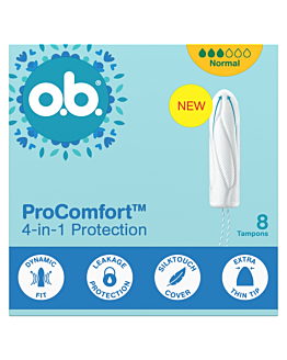 O.B. ProComfort Normal tampony, 8 szt.