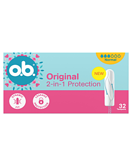 O.B. Original Normal tamponi, 32 pezzi.