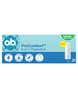 O.B. ProComfort Super Plus tamponi, 24 pezzi.