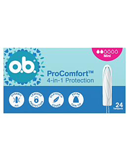 O.B. ProComfort Mini tamponi, 24 pezzi.