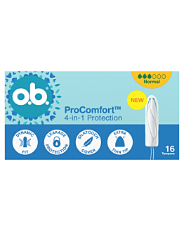 O.B. ProComfort Normal tamponi, 16 pezzi.