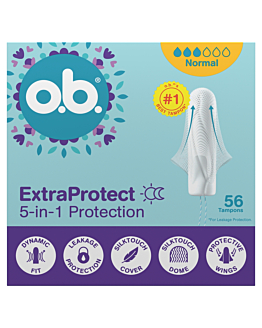 O.B. Extra Protect Normal tamponi, 56 pezzi.
