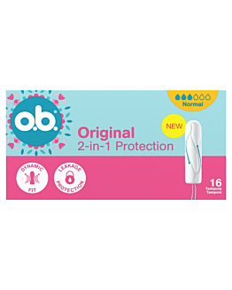 O.B. Original Normal tamponi, 16 pezzi.