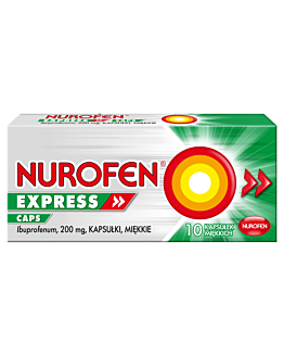 Nurofen Express Femina Kapsułki miękkie 200 mg, 10 szt.