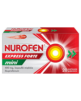 Nurofen Express Forte Mini 400 mg, kapsułki 20 szt.