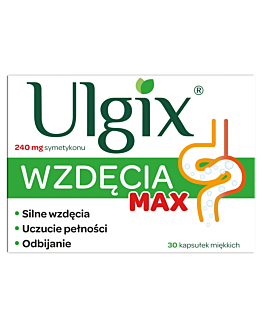 Ulgix Wzdęcia Max, Kapsułki