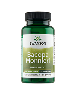 Swanson Bacopa Monniera Bacognize Extract 250 mg Kapsułki