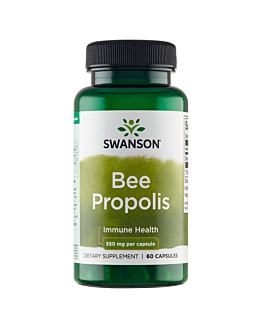 Swanson Bee Propolis 550 mg Kapsułki, 60 szt.
