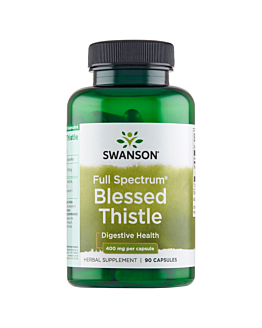 Swanson Full Spectrum Blessed Thistle 400 mg Kapsułki, 90 szt.