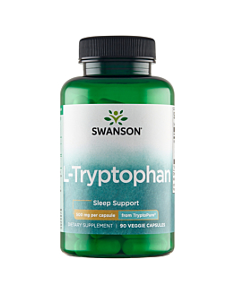 Swanson Ajipure L-tryptofan 500 mg Kapsułki, 90 kaps.