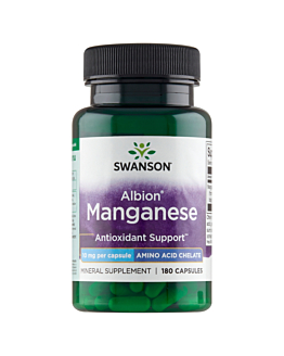 Swanson Albion Chelat Manganu 10 mg Kapsułki