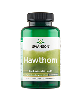 Swanson Hawthorn Ekstrakt z głogu 250 mg Kapsułki