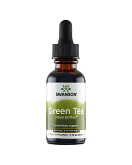 Swanson Green Tea Liquid Extract Płyn, 29,6 ml