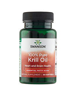 Swanson Krill Oil Olej z kryla antarktycznego 500 mg Kapsułki