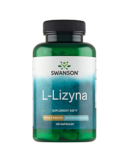 Swanson L-Lizyna 500 mg Kapsułki
