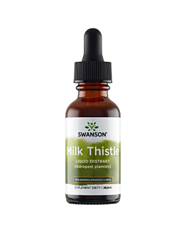 Swanson Milk Thistle Liquid ekstrakt (Ostropest plamisty) Płyn 29,6 ml