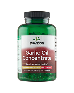 Swanson Garlic Oil Olej Czosnkowy 3 mg 500 Kapsułek
