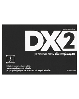 DX2 Preparat dla mężczyzn wzmacniający włosy, Kapsułki