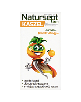 Natursept, Lizaki na kaszel o smaku pomarańczowym