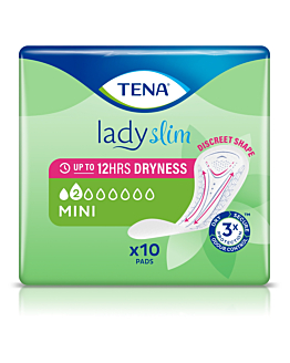 Tena Lady Slim Mini, Wkładki na nietrzymanie moczu dla kobiet