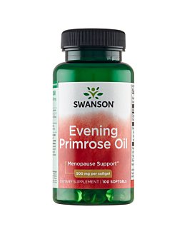 Swanson Evening Primrose Oil 500 mg Olej z wiesiołka Kapsułki