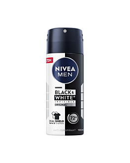 Nivea Deo Ap Spray Black&White Invisible Original Travel