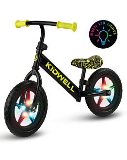 Kidwell Rowerek biegowy Rebel LED Neon Yellow