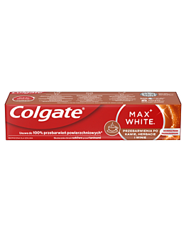 Colgate Max White Przebarwienia po Kawie, Herbacie i Winie