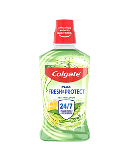 Colgate Płyn do płukania jamy ustnej Plax Herbal Fresh o smaku zielonej herbaty i cytryny